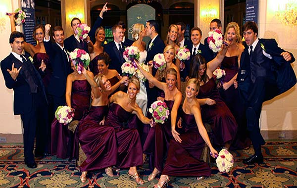 Wedding party function at Ristorante DotCombo